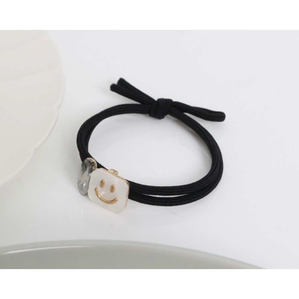 微笑方塊髮圈-規格圖2