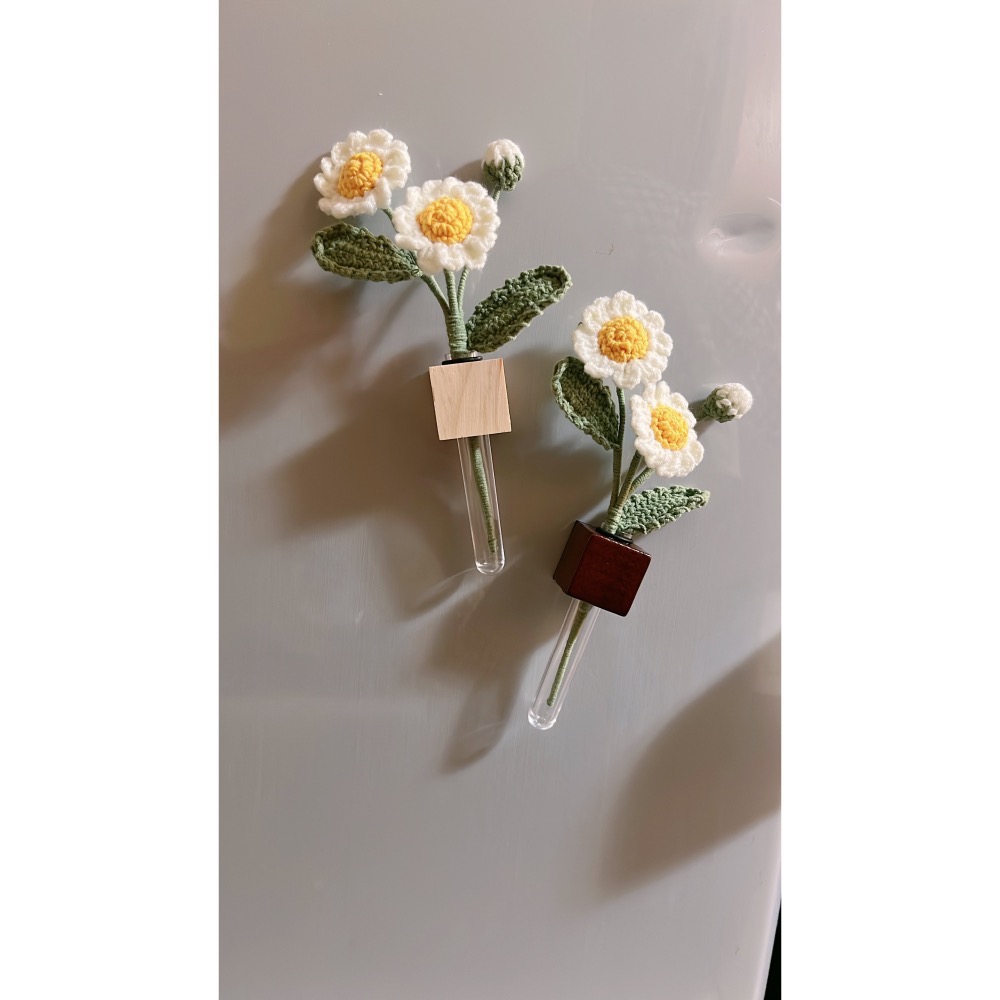 【現貨/預購】試管冰箱貼系列～小雛菊-細節圖2