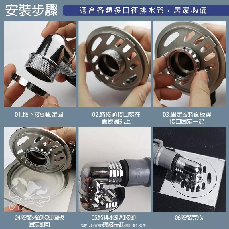 廚房/浴室/洗衣機 排水轉接蓋-細節圖7