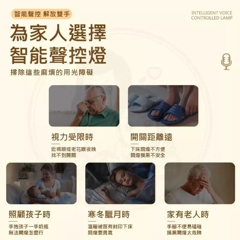 萌貓智能聲控語音小夜燈-細節圖6