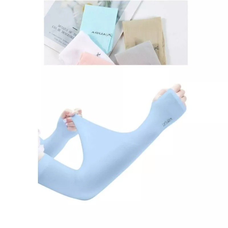 韓版 冰絲防曬防蚊袖套-細節圖3