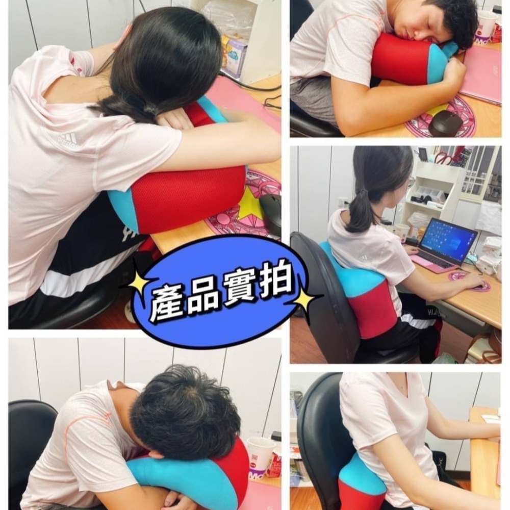 台灣製造 紓壓護腰枕&午睡安眠枕-細節圖8