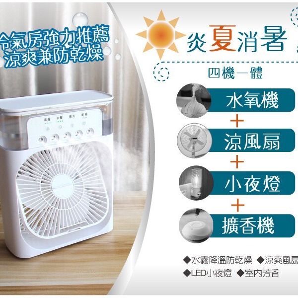 小型空調 噴霧風扇-細節圖2