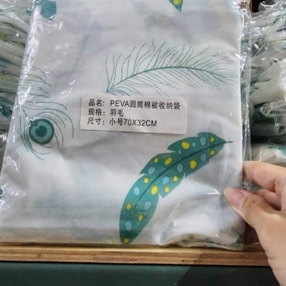 圓筒 棉被收納束口袋-細節圖4