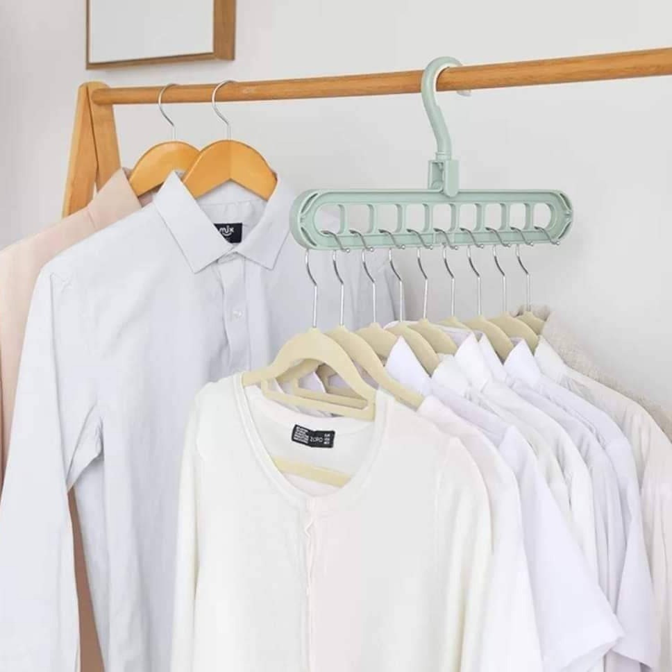 多用途 九孔魔術衣架-細節圖5