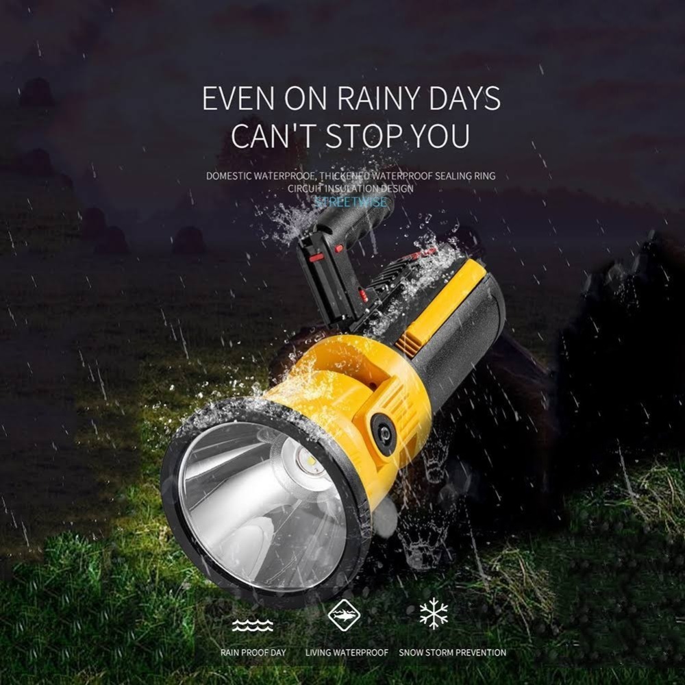 180度旋轉大砲防水工作燈-細節圖2