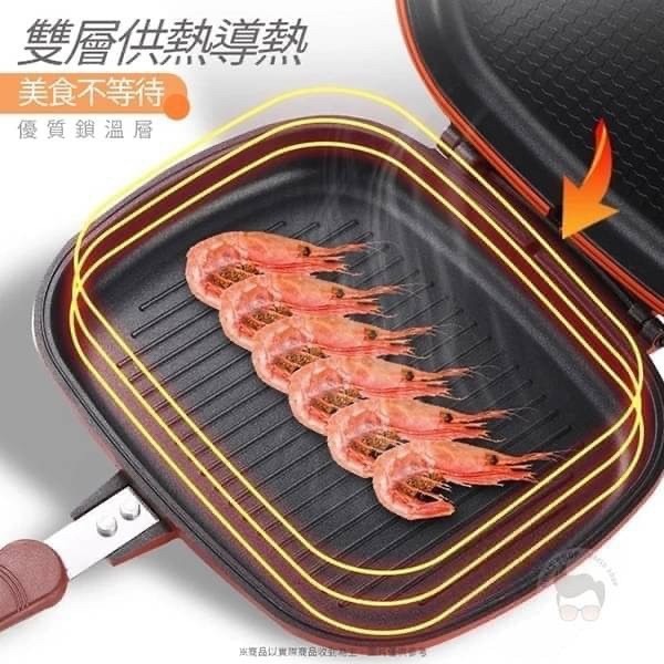 多功能熱循環 不沾雙面鍋-32CM-細節圖4