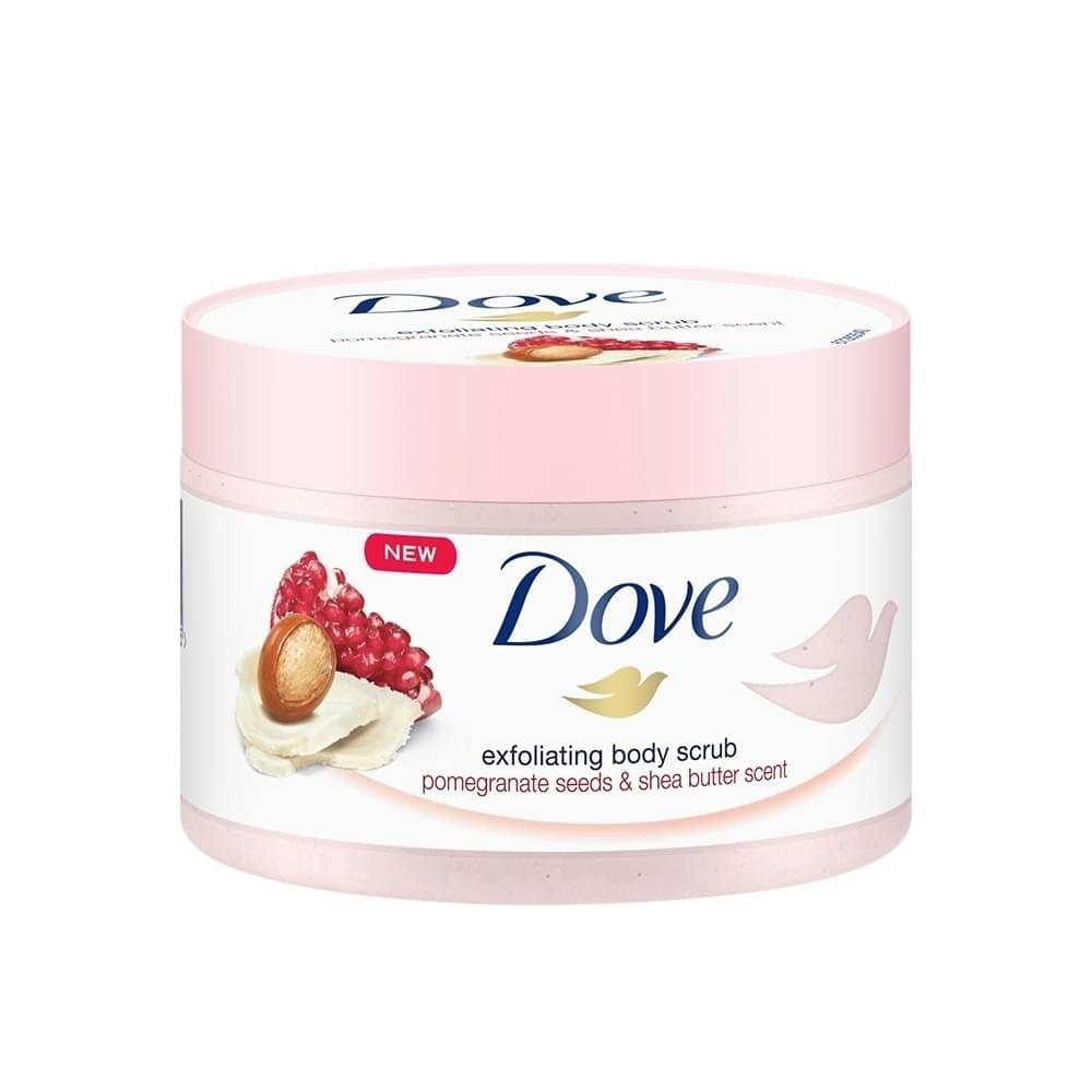 德國🇩🇪 Dove清甜石榴乳木果冰淇淋身體去角質霜225ML-細節圖3