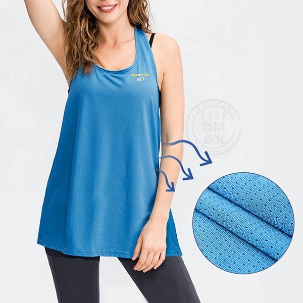 運動品牌服飾 機能速乾 運動美背背心-細節圖2
