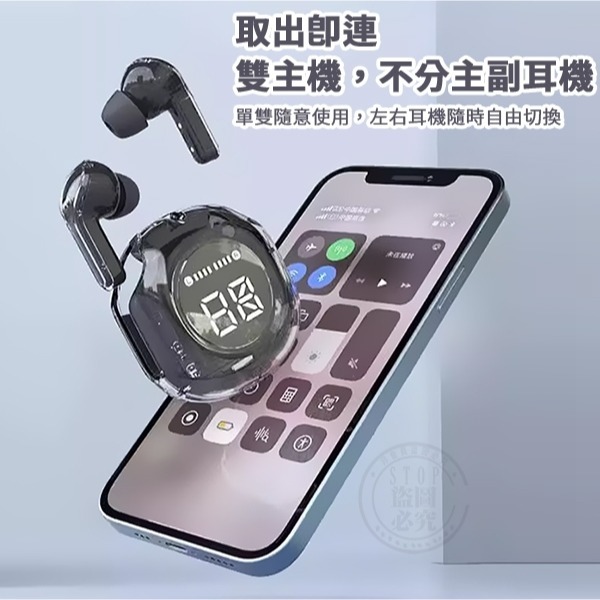 炫彩真無線降噪 藍牙耳機-贈矽膠保護套+掛繩-細節圖4