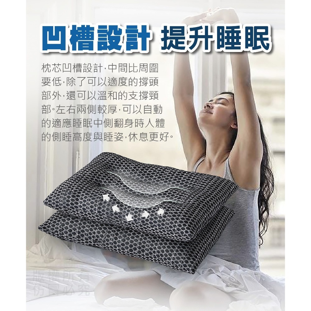 石墨烯遠紅外線透氣乳膠枕-細節圖2