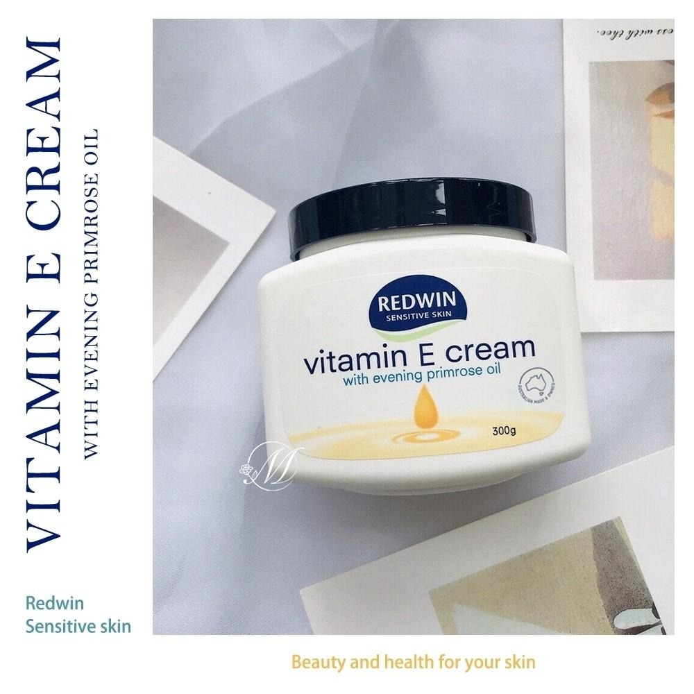 澳洲 Redwin 維他命E月見草油保濕霜 300g-細節圖3