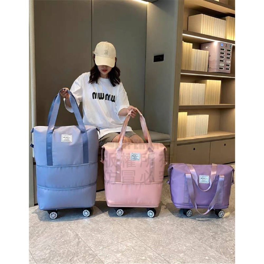 三層帶輪 百變旅行包-細節圖6