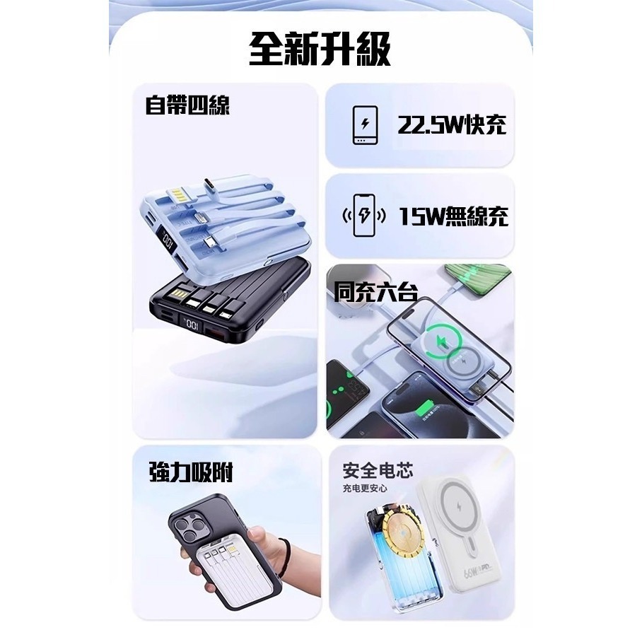 磁吸無線行動電源-細節圖2