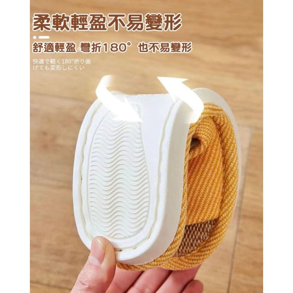 “厚“感四季貓耳棉麻透氣防滑室內拖鞋-細節圖10