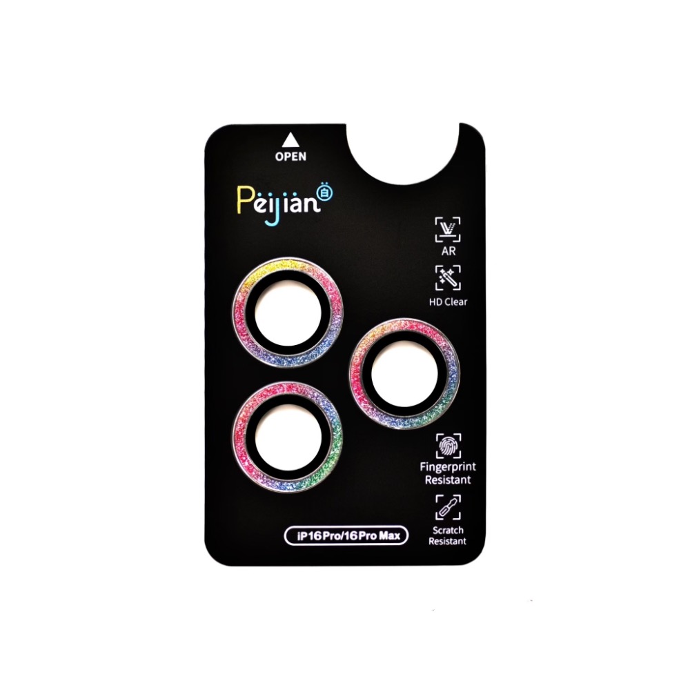 Peijian PJ霧面質感鏡頭貼 AF電鍍+AR增透 適用iPhone 16/Plus/Pro/ProMax-規格圖7