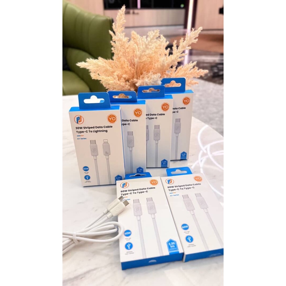 【Peijian 】PJ原廠條紋快充線 Type-C Lightning 安卓 蘋果 傳輸線 快充線 充電線-細節圖2