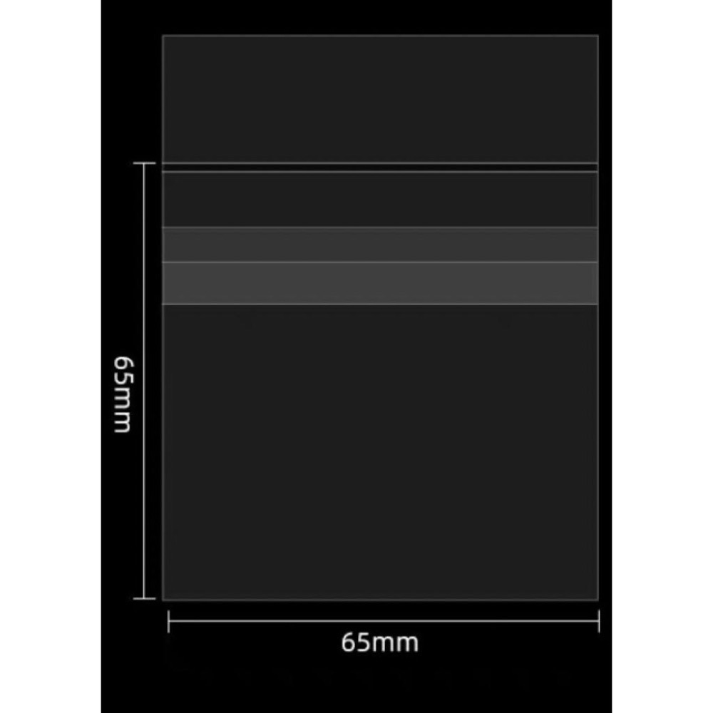 CPP 自黏袋 20絲 特厚 透明 保護套 封口 帶摺痕 徽章 相卡 小卡 特典 周邊 收納 展示 20張-細節圖8