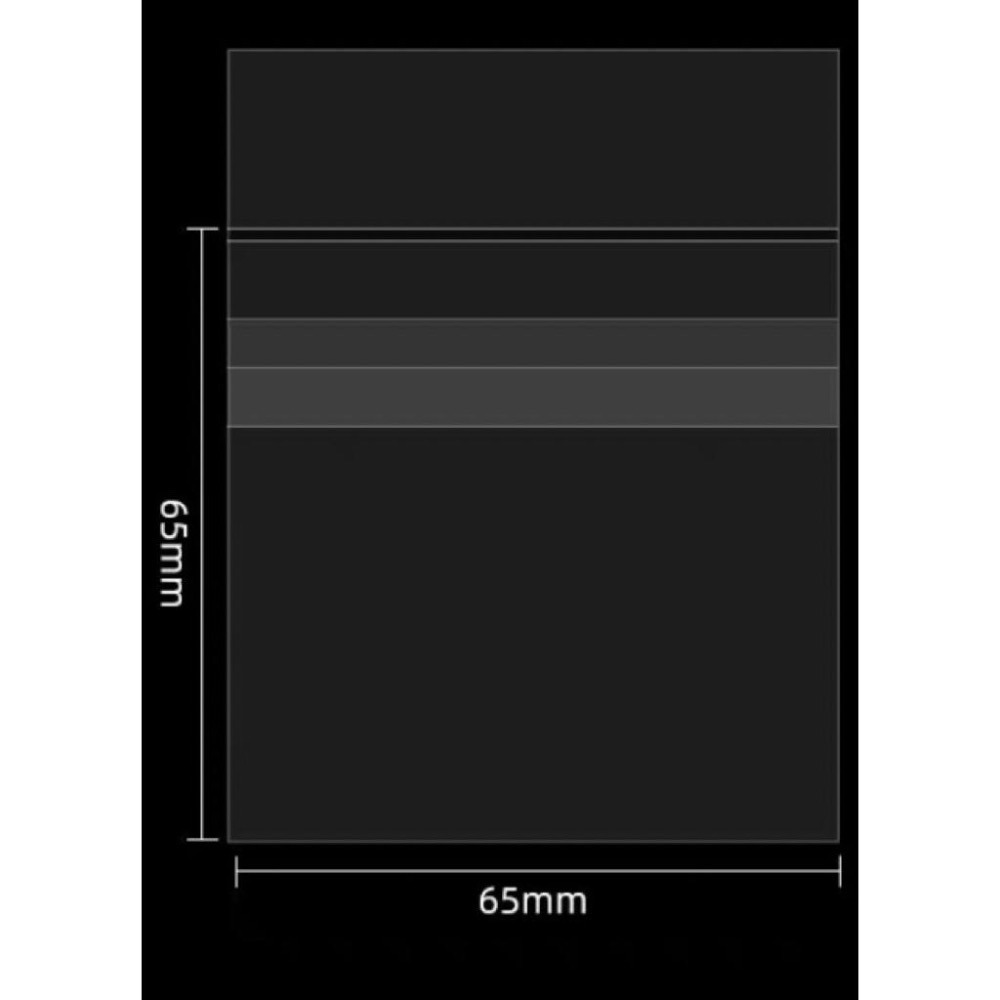 CPP 自黏袋 20絲 特厚 透明 保護套 封口 帶摺痕 徽章 相卡 小卡 特典 周邊 收納 展示 20張-細節圖8