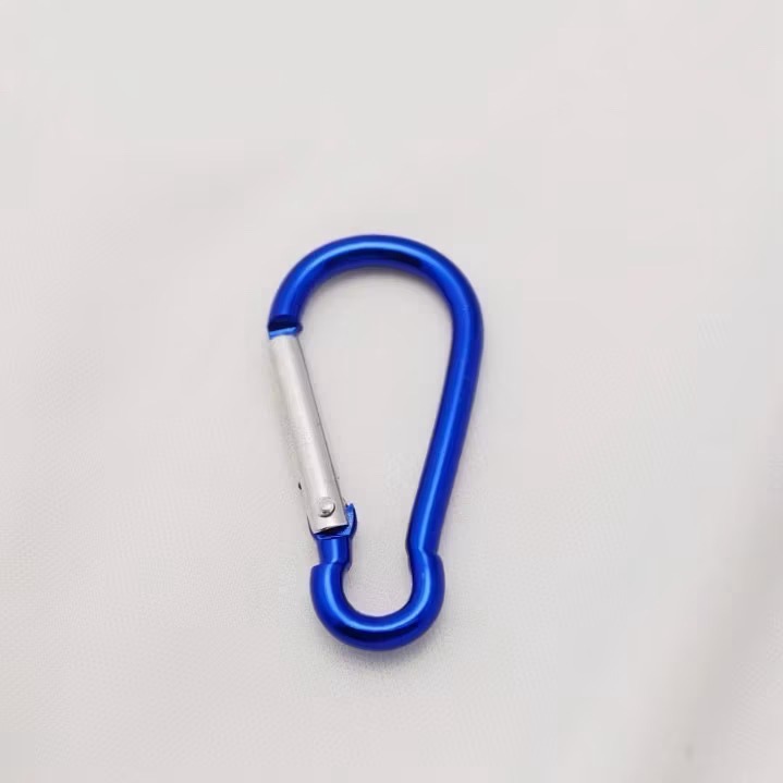 鋁合金 葫蘆型 掛鉤 多功能 小掛扣 – 鑰匙扣 包包扣 掛鉤 配件 扣環 彈簧扣 金屬扣-規格圖5