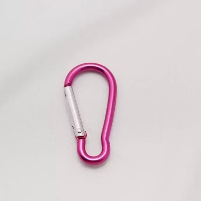 鋁合金 葫蘆型 掛鉤 多功能 小掛扣 – 鑰匙扣 包包扣 掛鉤 配件 扣環 彈簧扣 金屬扣-規格圖5
