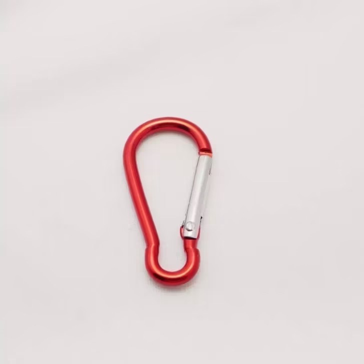 鋁合金 葫蘆型 掛鉤 多功能 小掛扣 – 鑰匙扣 包包扣 掛鉤 配件 扣環 彈簧扣 金屬扣-規格圖5