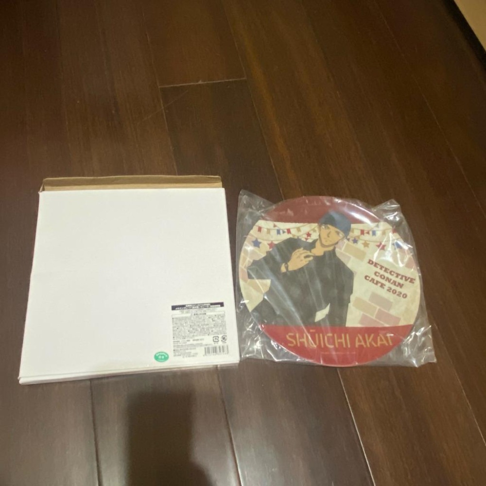 名偵探柯南 柯南 日版 咖啡 2020 特典 美耐皿 盤子 赤井秀一 赤井-細節圖2