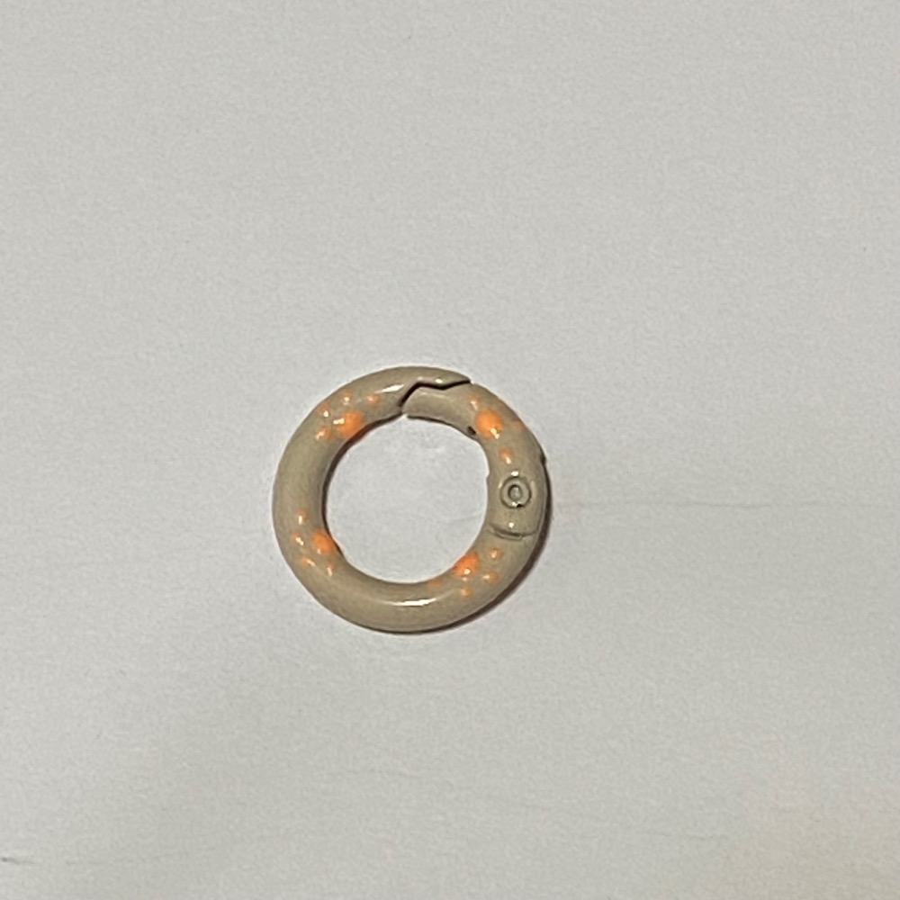 20mm 貓爪 彩繪 滴油 彈簧圈 DIY配件 – 鑰匙扣 包包扣 掛鉤 配件 扣環 彈簧扣 金屬扣-規格圖3