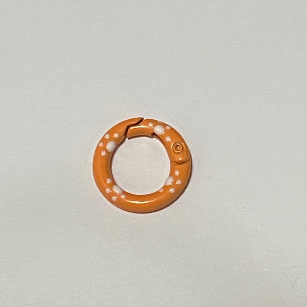 20mm 貓爪 彩繪 滴油 彈簧圈 DIY配件 – 鑰匙扣 包包扣 掛鉤 配件 扣環 彈簧扣 金屬扣-規格圖3