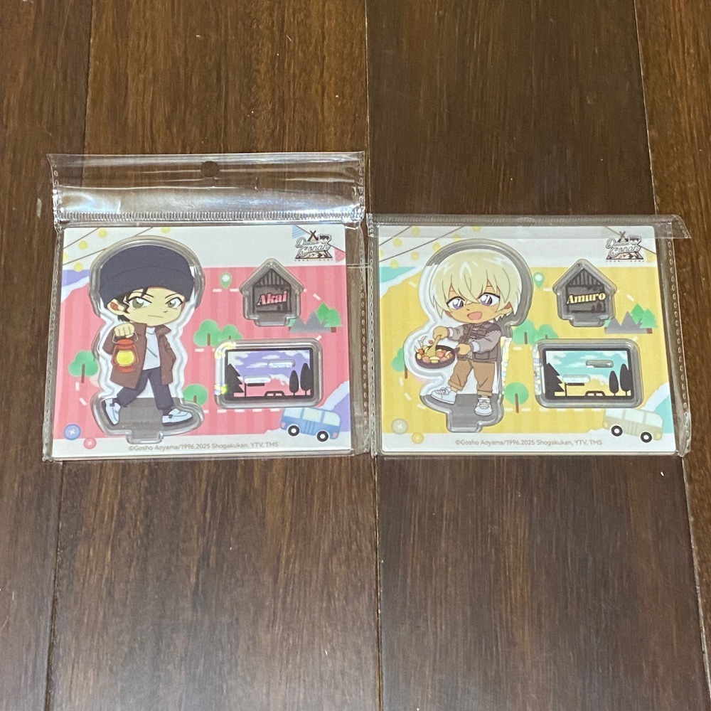 名偵探柯南 柯南 中國 2025 cafe主題快閃 露營 壓克力 合影卡 杯墊 赤井秀一 赤井 安室透 安室 小哀-細節圖11