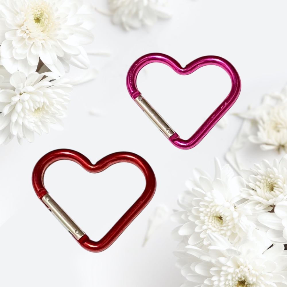 鋁合金 愛心 大號 愛心造型 彈簧扣 – 鑰匙扣 包包扣 掛鉤 配件 扣環 彈簧扣 金屬扣-細節圖6