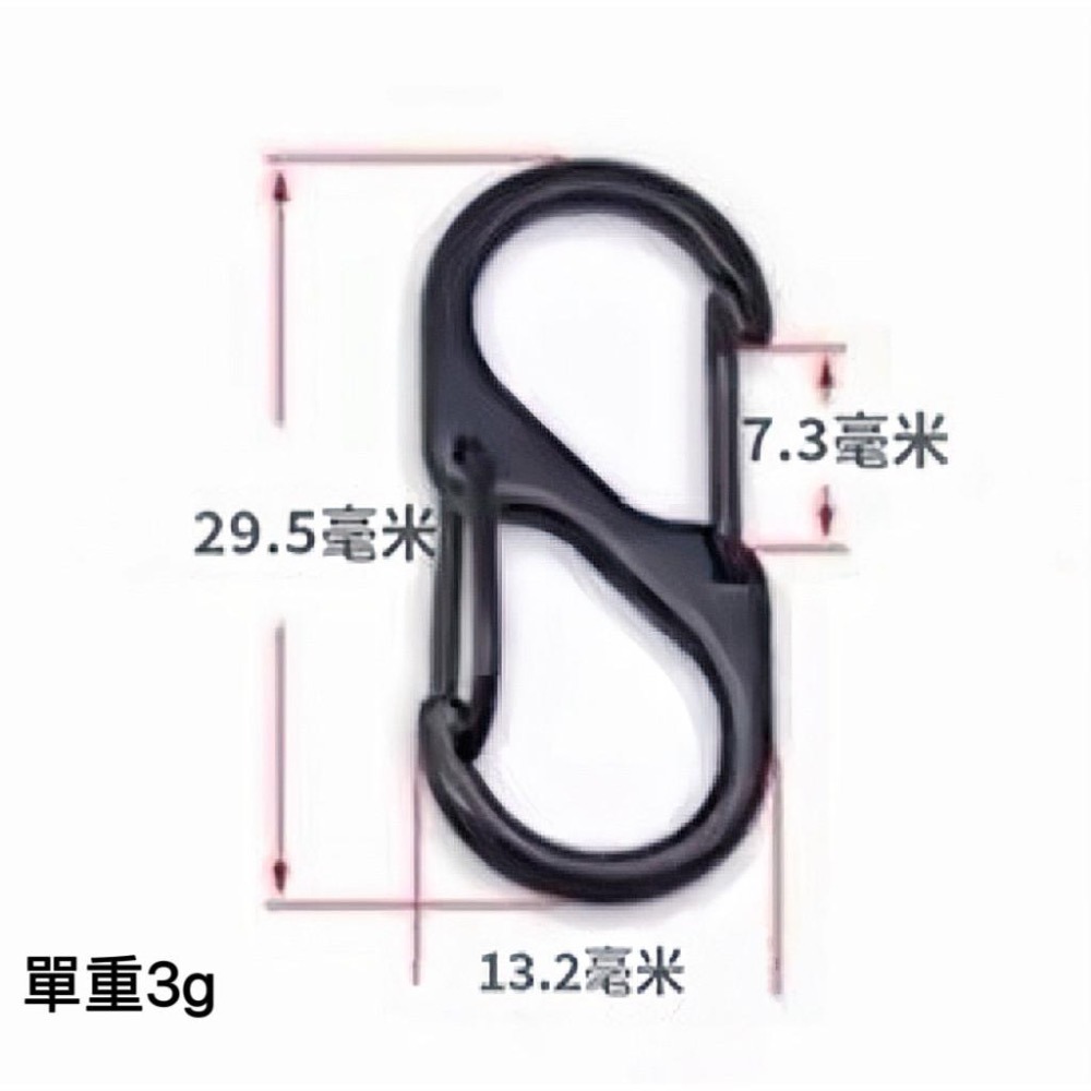 帽子夾 S型 旅行便攜 夾子 掛鉤 固定扣 – 鑰匙扣 包包扣 掛鉤 配件 扣環 彈簧扣 金屬扣-細節圖5