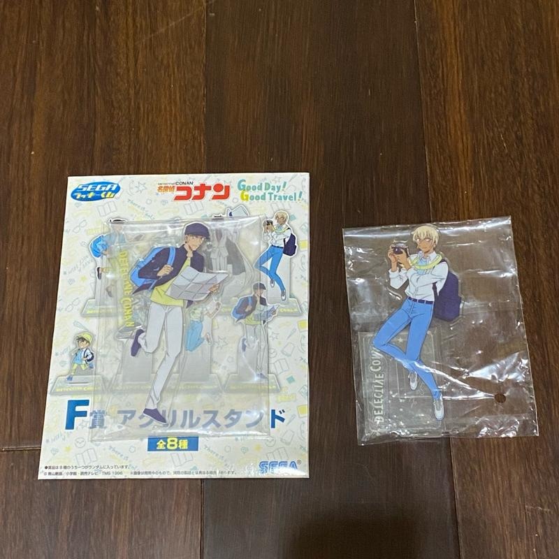 名偵探柯南 柯南 SEGA 一番賞 Good Day Good Travel F 賞 立牌 赤井秀一 安室透-細節圖2