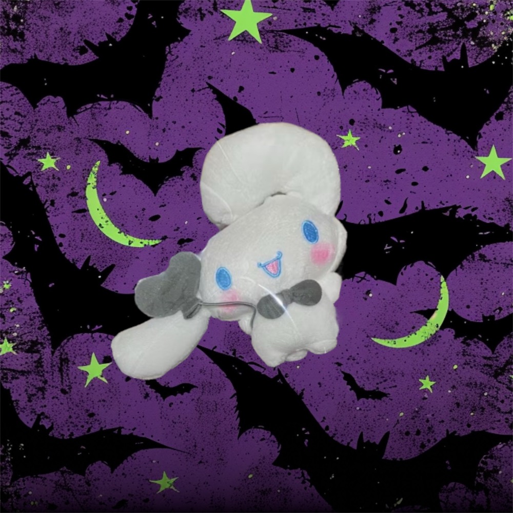 三麗鷗 Sanrio Furyu 景品 大耳狗 喜拿 氣球 絨毛 娃娃 玩偶 吊飾 黑色款-細節圖4