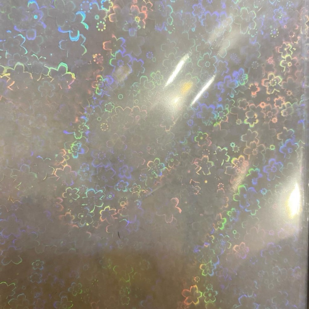 OPP 自黏袋 10絲 花朵 櫻花 鐳射 徽章 拍立得 50張 周邊 收納 展示 13*9cm-細節圖2