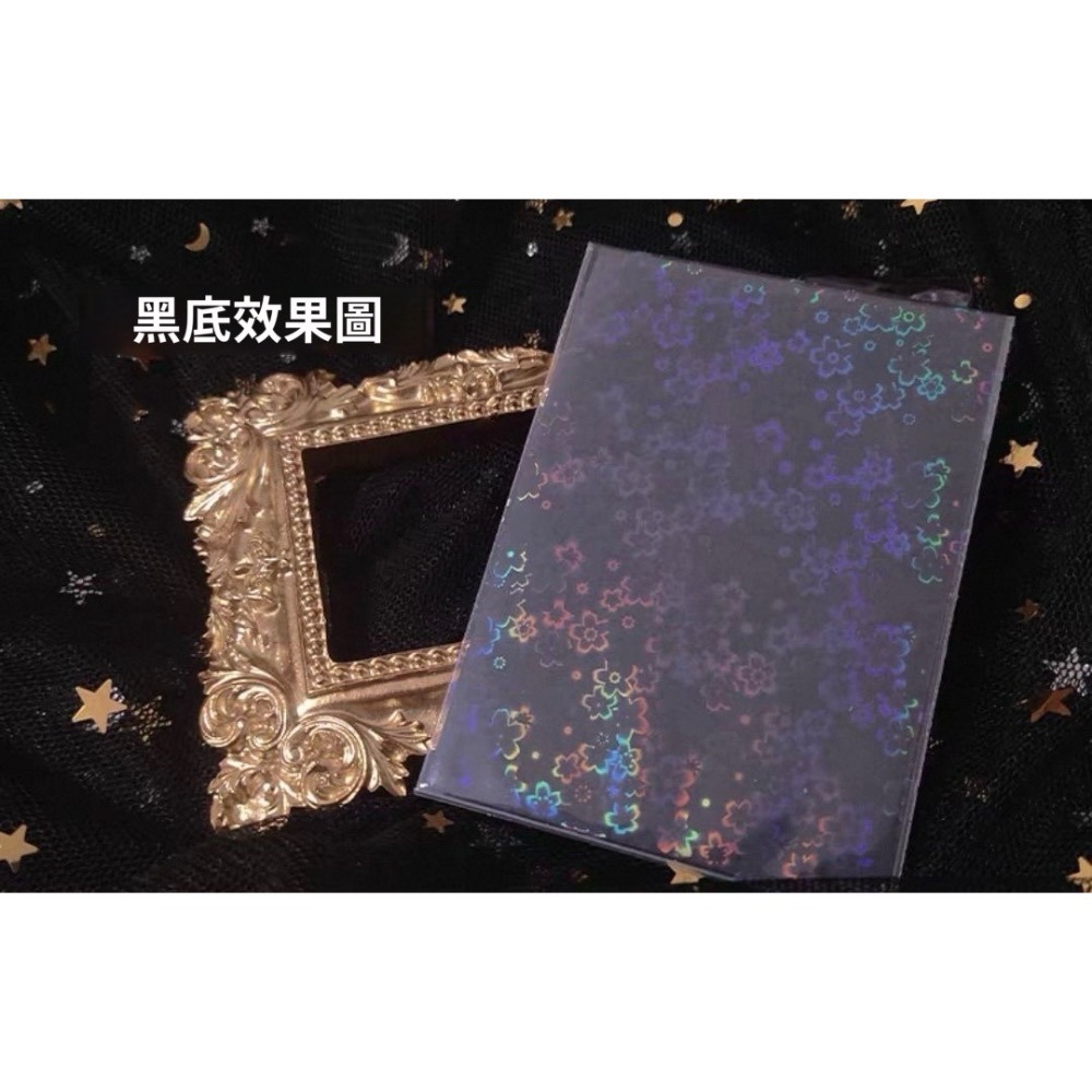 OPP 自黏袋 10絲 花朵 櫻花 鐳射 徽章 拍立得 50張 周邊 收納 展示 13*9cm-細節圖3