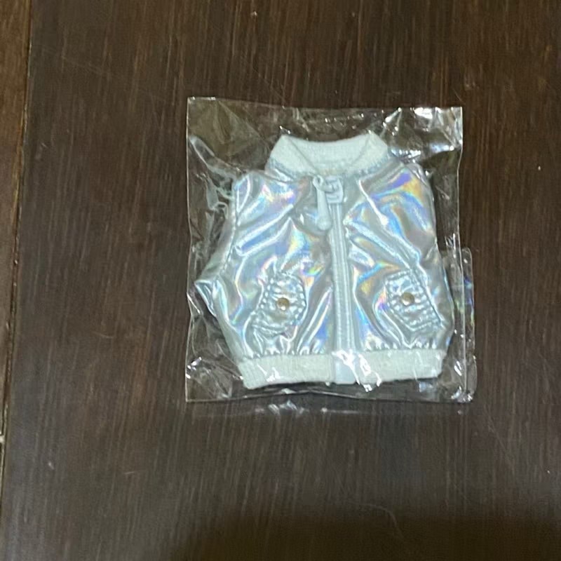 銀色鐳射飛行外套