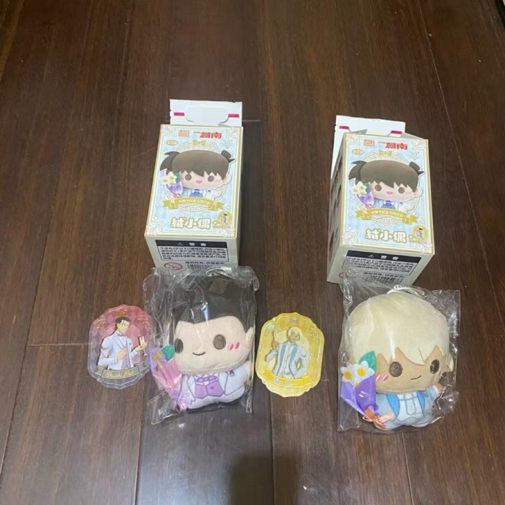 (預購)名偵探柯南 柯南 靈動創想 30週年紀念絨小偶 娃娃 吊飾 赤井 安室 小哀 新一 小蘭 基德 柯南-細節圖6