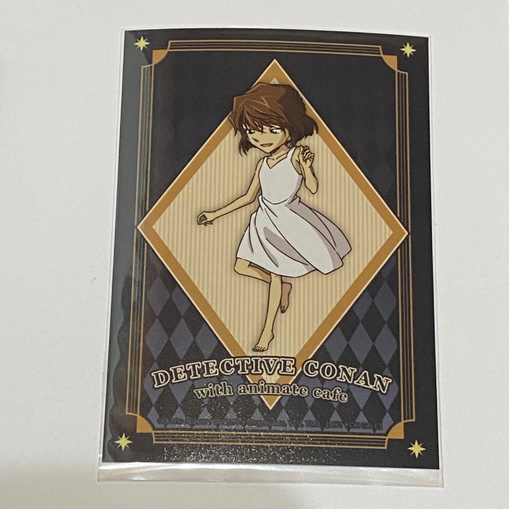 名偵探柯南 柯南 安利美特 animate cafe 咖啡 獨眼的殘像 周邊 安室 小哀 小蘭 由衣 高明 小五郎-規格圖2