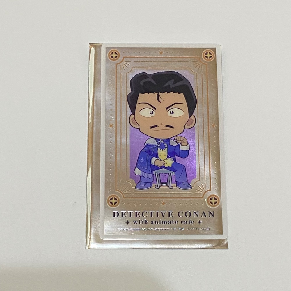 名偵探柯南 柯南 安利美特 animate cafe 咖啡 獨眼的殘像 周邊 安室 小哀 小蘭 由衣 高明 小五郎-規格圖2
