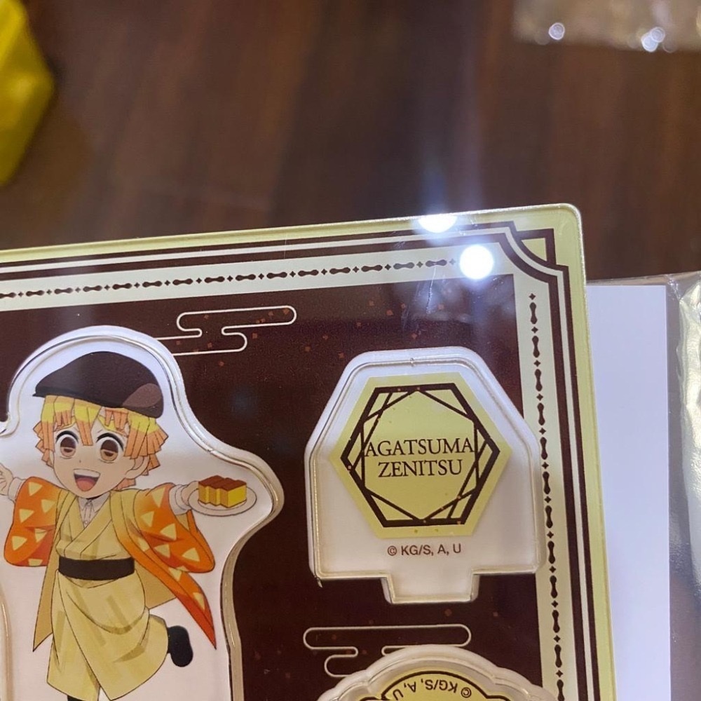 鬼滅之刃  鬼滅 東急飯店 特別自助餐 壓克力立牌 我妻善逸 善逸-細節圖2