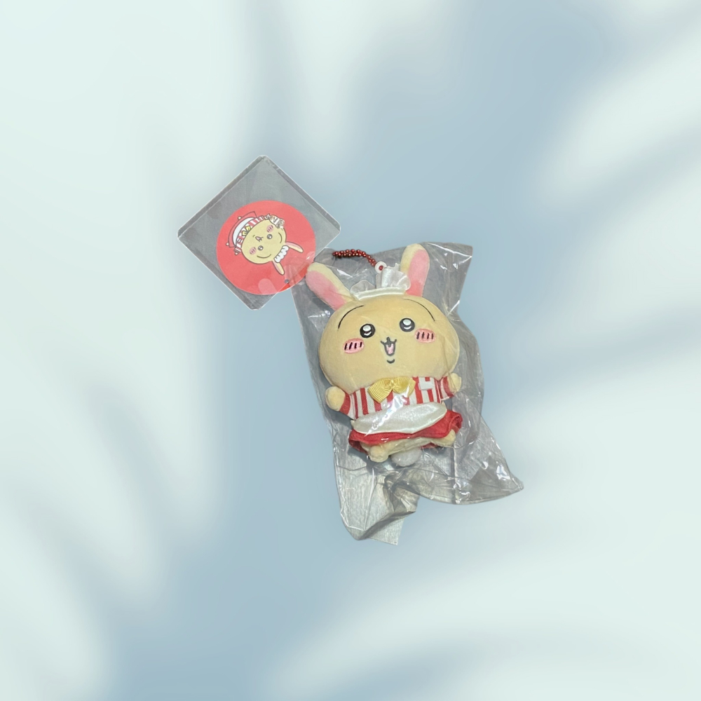 吉伊卡哇 ちいかわ Chiikawa 日版 餐廳服務員  吊飾 娃 烏薩奇-細節圖3