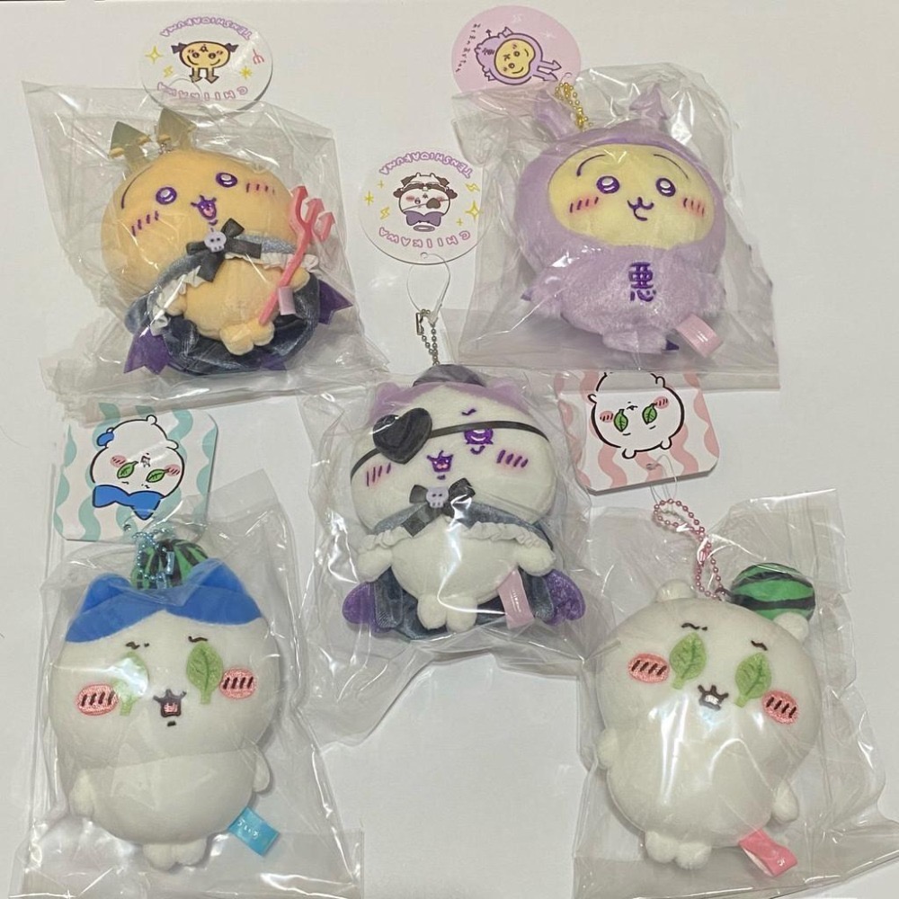 吉伊卡哇 ちいかわ Chiikawa 日版 天使 惡魔 惡魔寶寶吊飾 吊飾 娃 烏薩奇-細節圖2