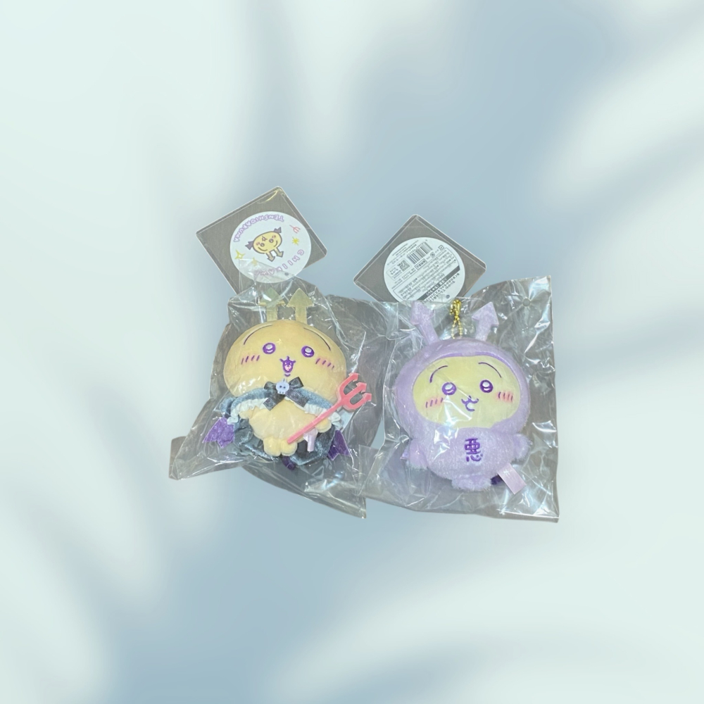 吉伊卡哇 ちいかわ Chiikawa 日版 天使 惡魔 惡魔寶寶吊飾 吊飾 娃 烏薩奇-細節圖2