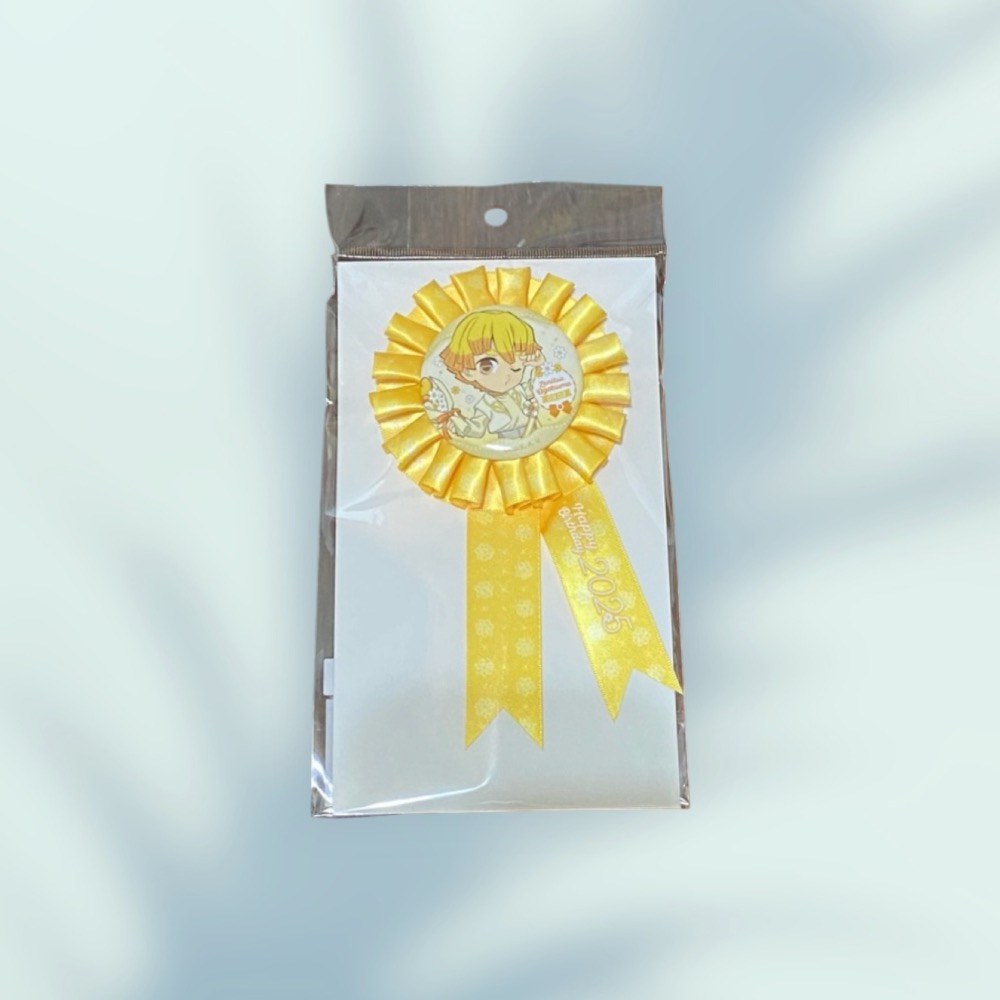 鬼滅之刃 鬼滅 誕生祭 2025 生日 周邊 托特包 徽章 我妻善逸 善逸-細節圖3