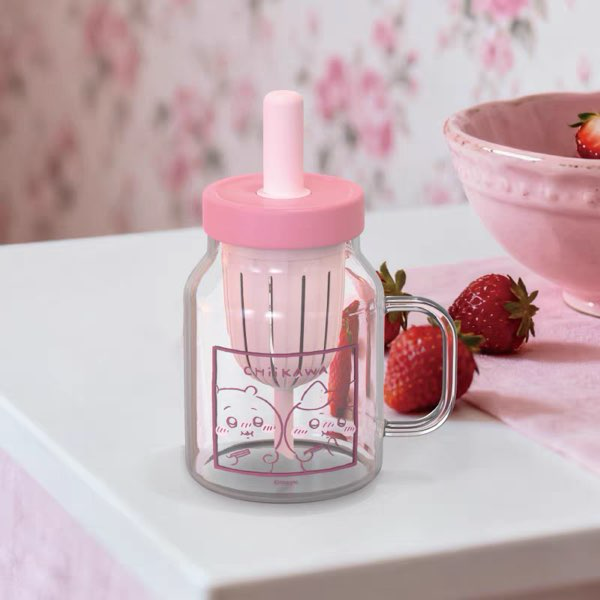 現貨 吉伊卡哇 ちいかわ Chiikawa  MINISO名創優品 玻璃杯 果茶杯 泡茶壺 吉伊 小八 烏薩奇-細節圖2