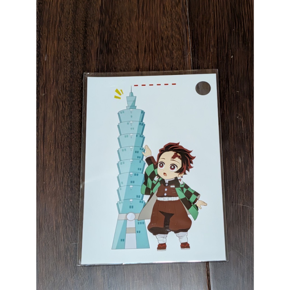 鬼滅之刃 台灣 全集中展 展覽 限定 明信片 炭治郎 我妻善逸 善逸-細節圖2