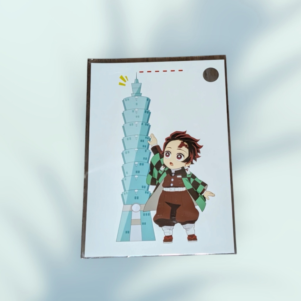 鬼滅之刃 台灣 全集中展 展覽 限定 明信片 炭治郎 我妻善逸 善逸-細節圖2