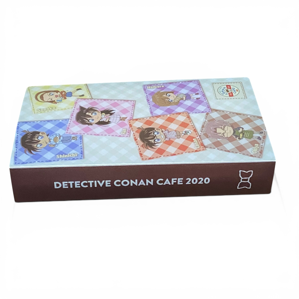 名偵探柯南 柯南 日版 咖啡 杯墊收納冊-細節圖3