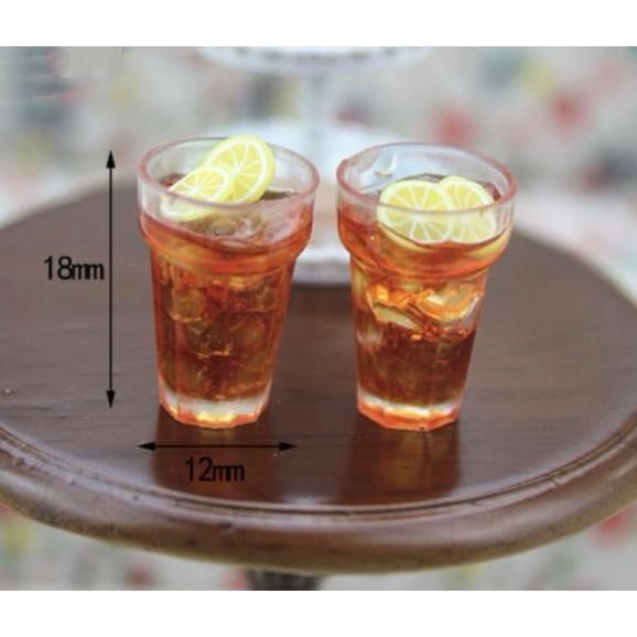 日式 天婦羅 定食 丸子 迷你 仿真 食物 袖珍 食玩 飲料3款-細節圖3